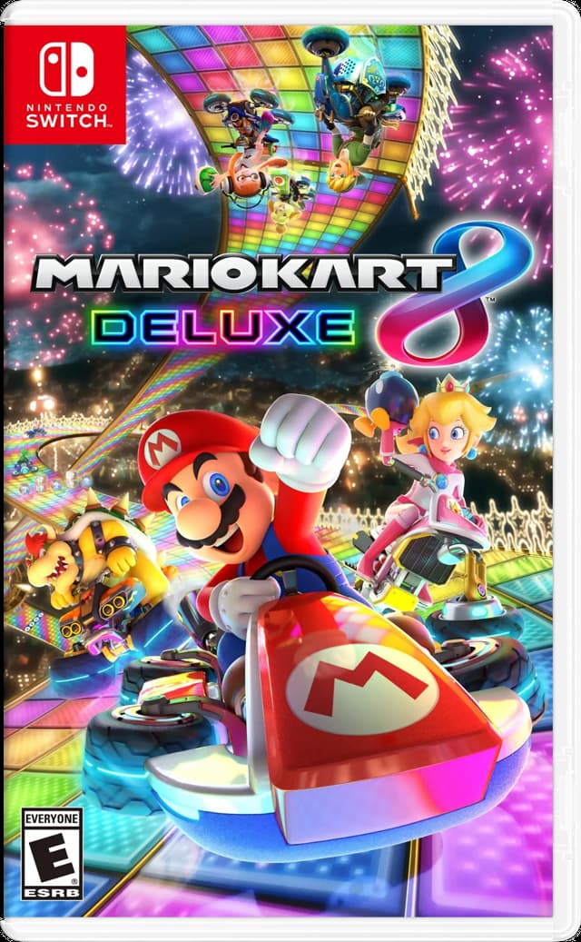 Portada de Mario Kart 8 Deluxe