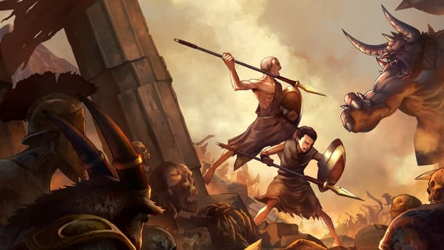 Portada de God of war sons of the sparta