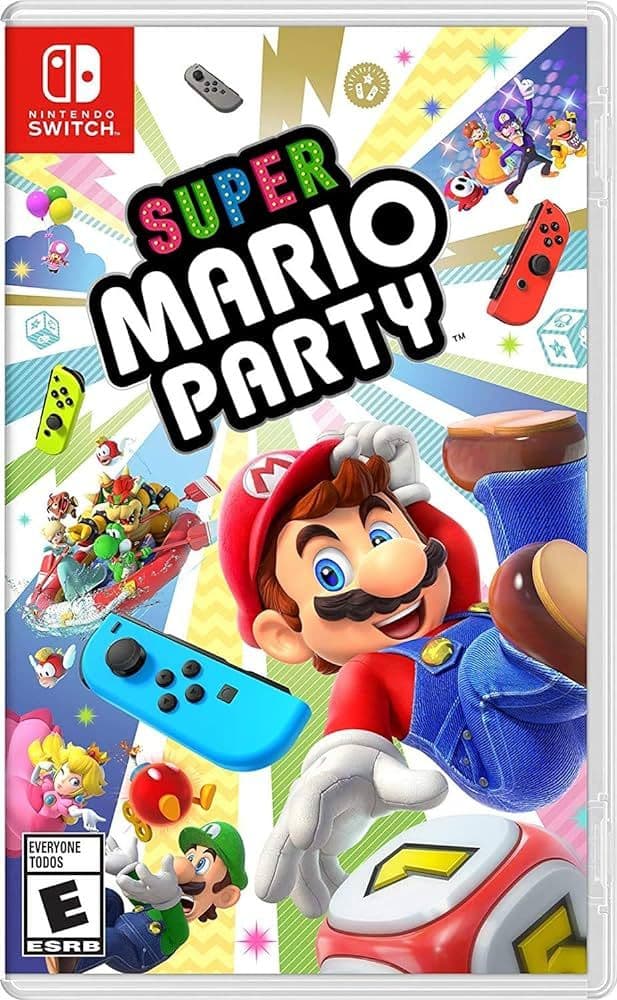 Portada de Súper Mario party