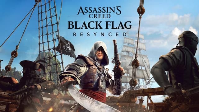 Portada de Assasins creed black flag resynced
