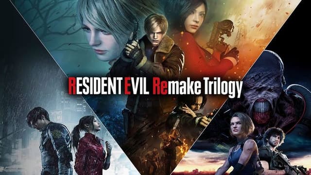 Portada de resident evil remake trilogy