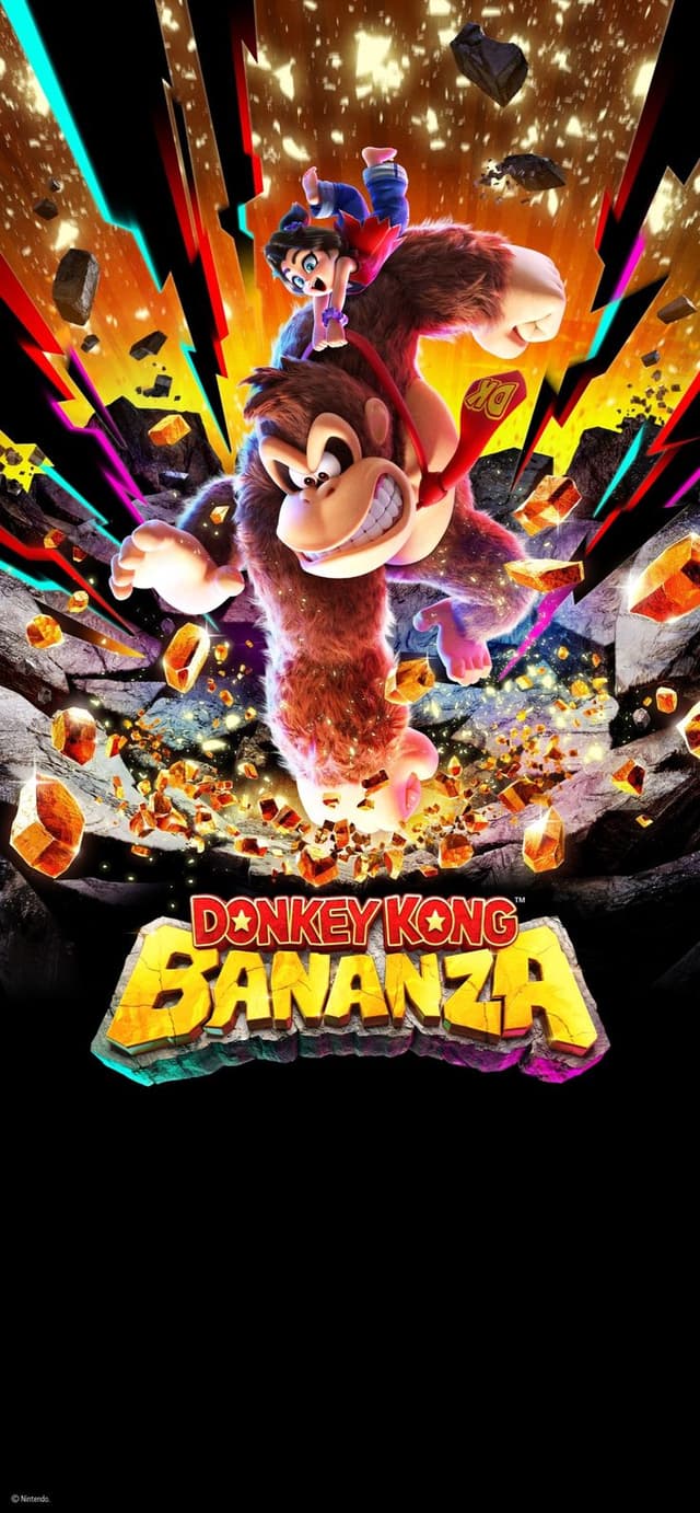 Portada de Donkey Kong bananza