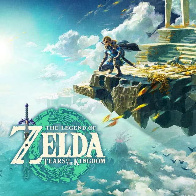 Portada de The legend of Zelda tears of the kingdom