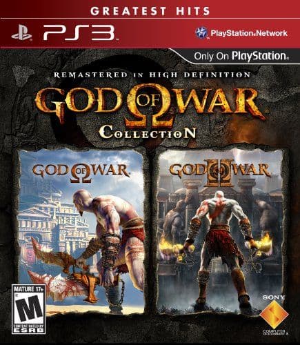 Portada de God of war collection (gow 1 + gow 2)